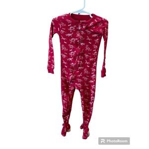 Members Mark Size 2T Dinosaur Pajama